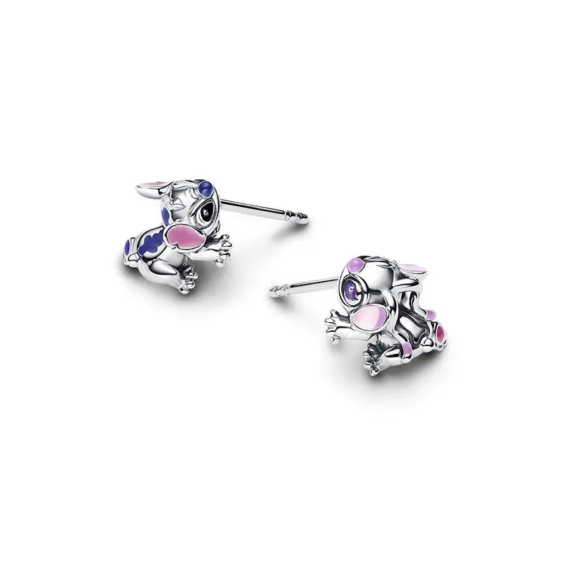 Aurelia | Disney Stitch 925 Sterling Silver Charm Earings